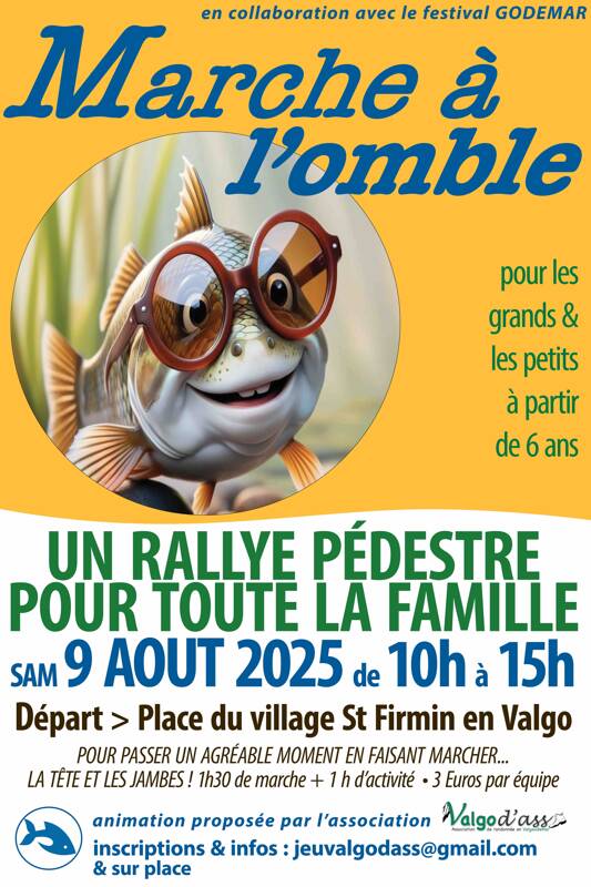 Rally pédestre Marche à l'Omble