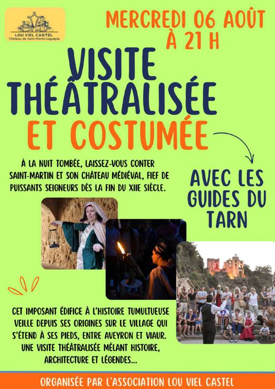 Visite théâtralisée et costumée