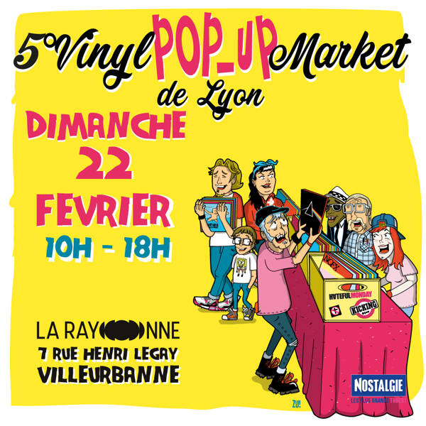 5° Vinyl Pop Up Market de Lyon