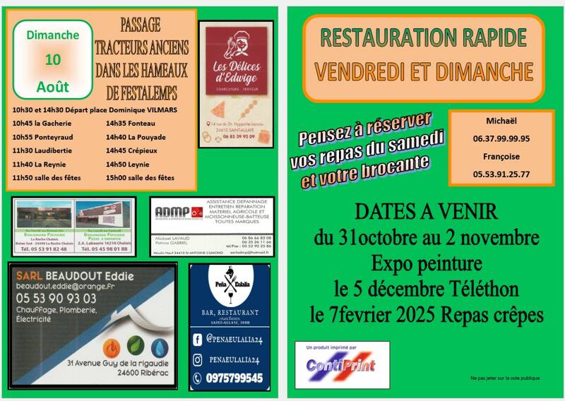 Festalemps  en fête