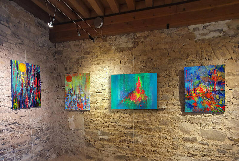 EXPOSITION PEINTURES GIL MAS CHATEAU DE REGNEVILLE