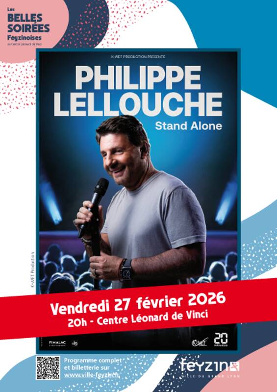 Les Belles Soirées Feyzinoises : Philippe Lellouche « Stand Alone »