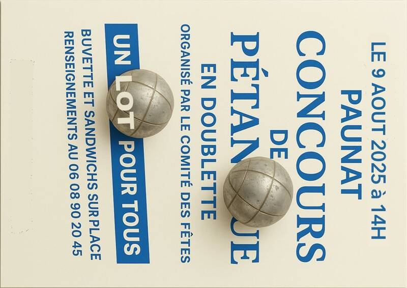Concours de Pétanque PAUNAT