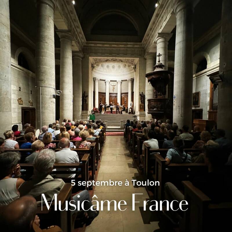 Concert Musicâme à Toulon – Eglise Saint Louis