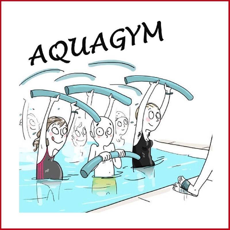 Cours aquagym de la CLGM