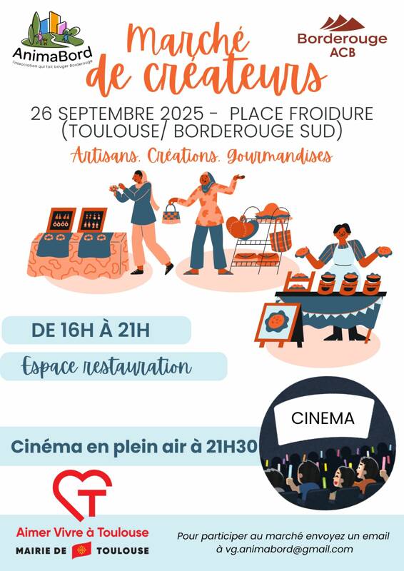 Marché gourmand et créatif