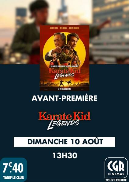 Avant première Karaté Kid : Legends