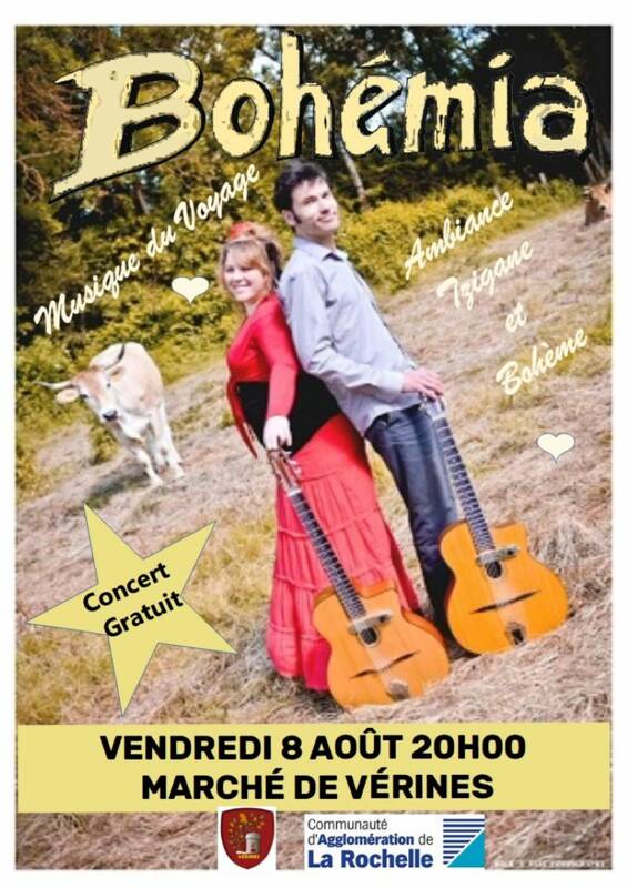 Concert tzigane à Vérines