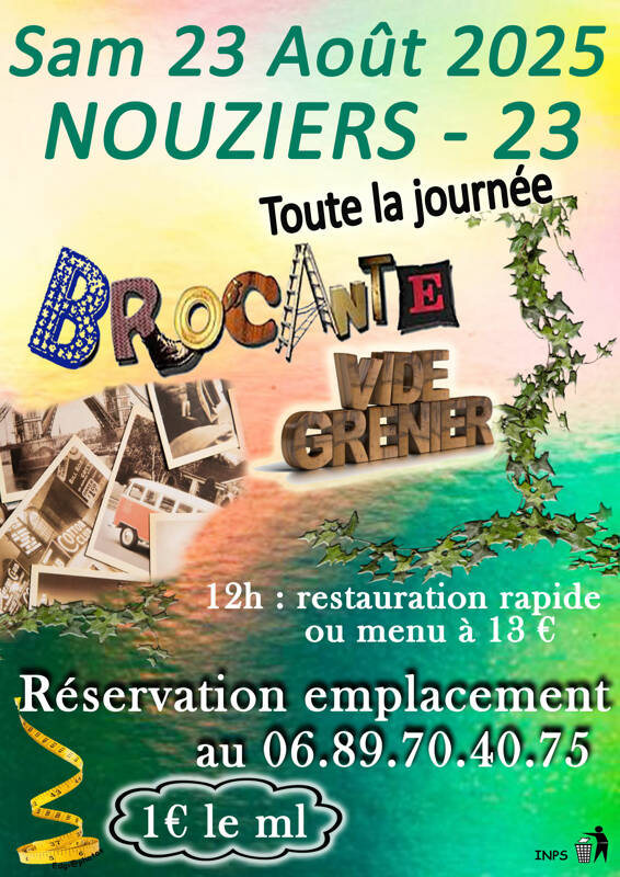 BROCANTE VIDE GRENIER