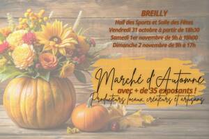 photo Marché d'Automne : producteurs locaux, créateurs et artisans