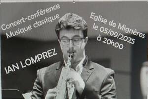 photo Musique à Mignères. Ian Lomprez