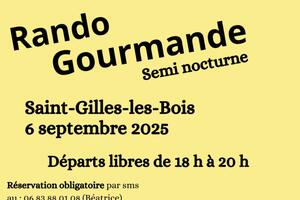RANDO GOURMANDE / FEST-NOZ