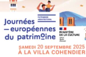 photo Journée Européenne du Patrimoine à la Villa Cohendier