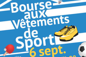 photo Bourse aux vêtements de sport et petits articles de sport
