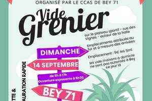 Vide grenier du CCAS de BEY