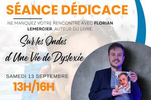photo Florian Lemercier en dédicace : l'auteur de 