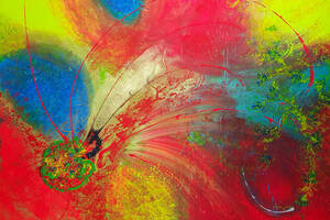photo EXPOSITION PEINTURES GIL MAS ATELIER BERGEVIN