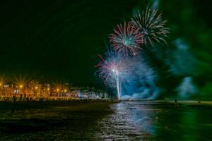 Bal et feu d'artifice