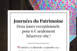 photo Patrimoine et Art Contemporain – Journées du Patrimoine 2025 au Musée GRATALOUP