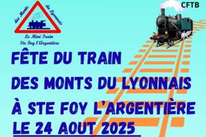 photo LA FÊTE DU TRAIN DES MONTS DU LYONNAIS
