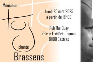 photo Monsieur Tuj chante Brassens
