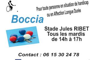 photo Saint-Go Handisport - Séances de Boccia
