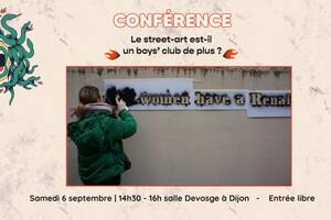 photo Conférence sur la place des femmes dans le street art