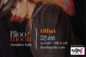 photo Bloomoon : Dj Olfset, cocktails & Tapas sur le rooftop du Gaée
