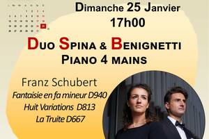photo Duo Spina et Benignetti