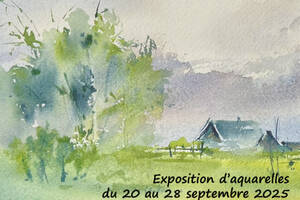 Exposition d'aquarelles Béatrix Plumerand