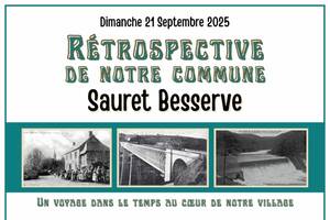 photo rétrospective de notre village