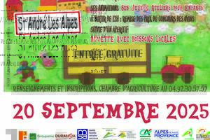 photo FOIRE AGRICOLE DE SAINT ANDRE LES ALPES