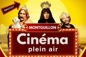photo cinéma plein air Montguillon