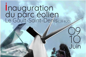 Inauguration du parc éolien du Moulin de Pierre