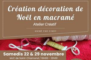 photo Création de Noël en macramé