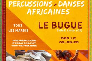 photo Cours Percussions et Danses Africaines
