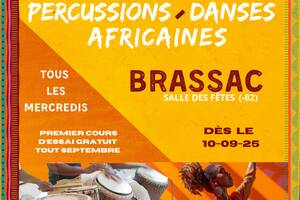 photo Cours de Percussions et de Danses Africaines