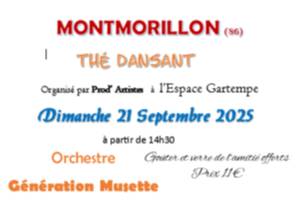 photo Thé dansant à MONTMORILLON