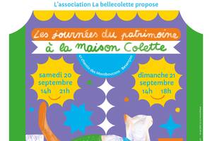 photo Les journées du Patrimoine à la Maison Colette les 20 & 21 septembre à partir de 14h