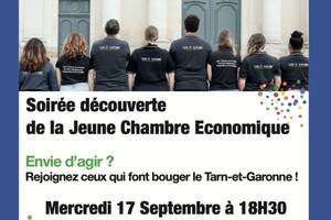 photo Soirée découverte de la Jeune Chambre Économique de Tarn-et-Garonne