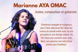 photo Concert de Marianne Aya Omac