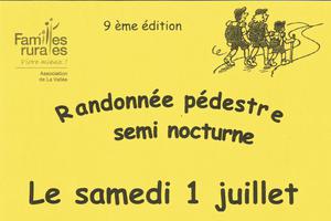 9 ème Randonnée Pédestre semi nocturne