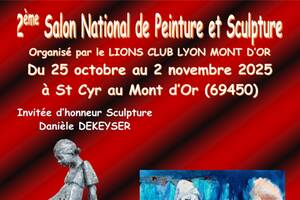 photo 2ème Salon National de Peinture et de Sculpture de Saint Cyr au Mont d'Or