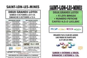 photo DEUX GRANDS LOTOS BINGOS AVEC FETICHE