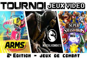 Tournoi Jeux Vidéo SBCGaming 2e édition