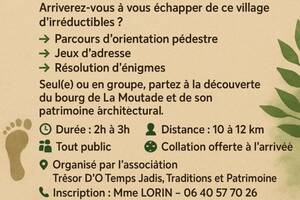Parcours pédestre ludique - journées du patrimoine