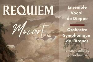 photo Requiem de Mozart - Orch.Symphonique de l'Arques & Ens. Vocal de Dieppe