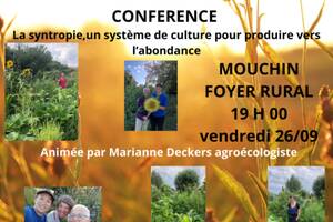 photo CONFERENCE LA SYNTROPIE