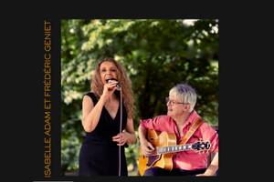 photo Duet stories, duo jazz en concert chez l'habitant
