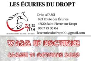 photo WARM UP NOCTURNE aux Ecuries du Dropt